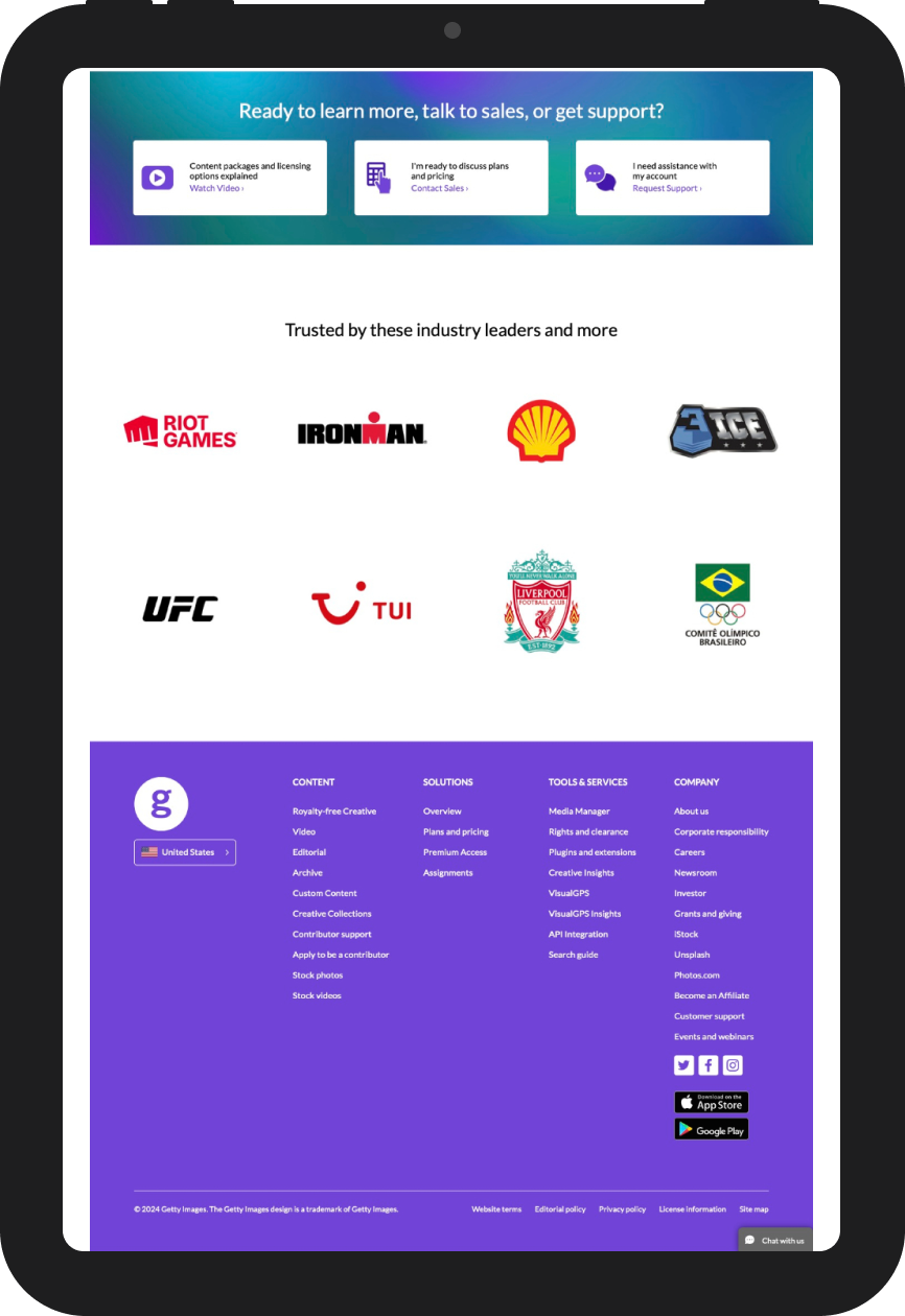 Media Manager interface