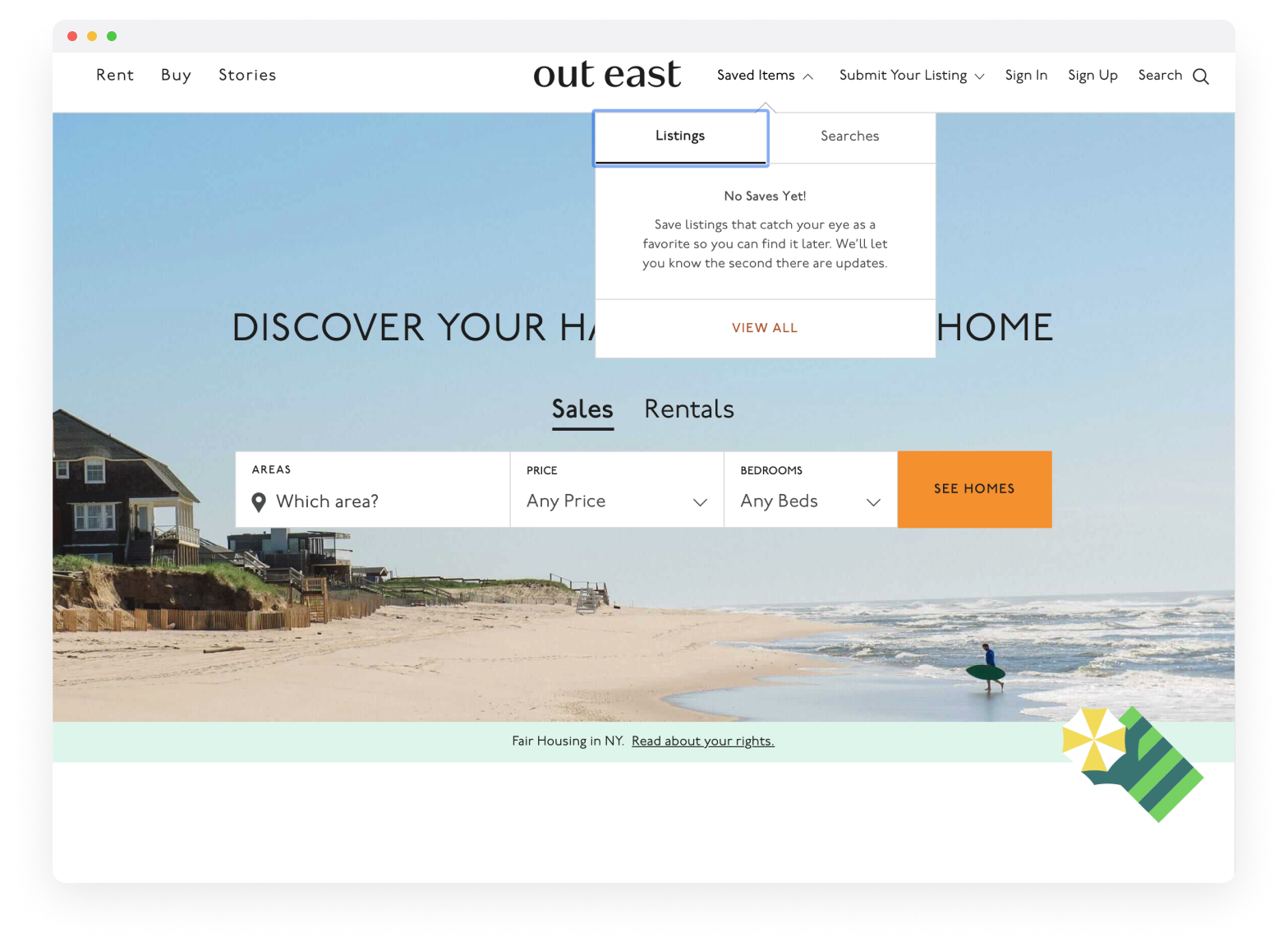 Out East search