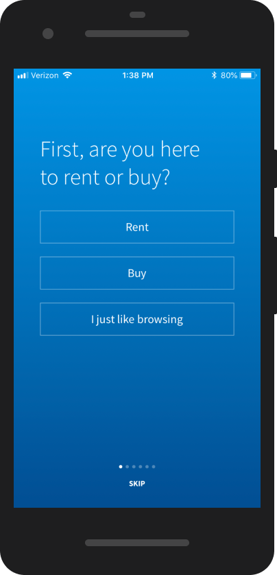 StreetEasy onboarding
